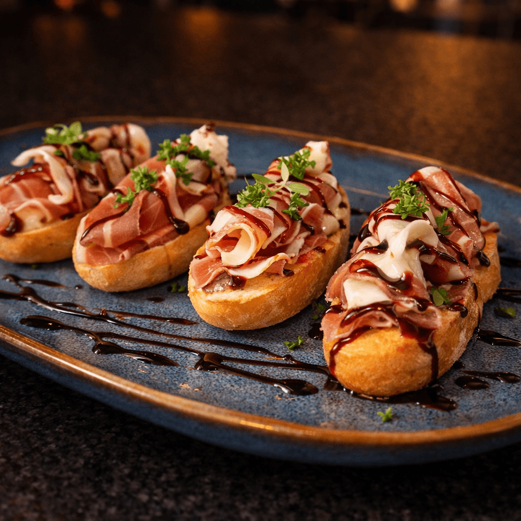 Tumaca Bread with Serrano Ham